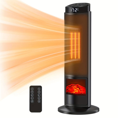 1500W portable space heater with remote